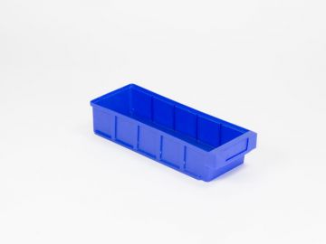 Caja de almacenaje 400x152x83 mmmáx. 4 separadores, azul