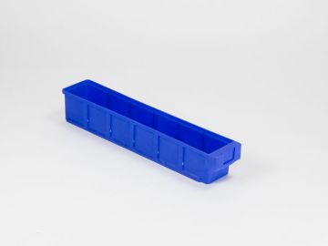 Caja de almacenaje 500x93x83 mmmáx. 5 separadores, azul