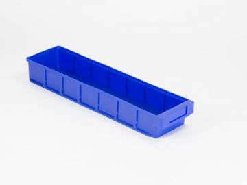 Caja de almacenaje 600x152x83 mmmáx. 6 separadores, azul