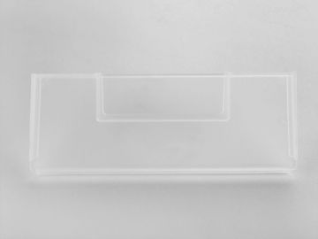 Separador transversal 186x83 mmcon soporte para etiquetatransparente