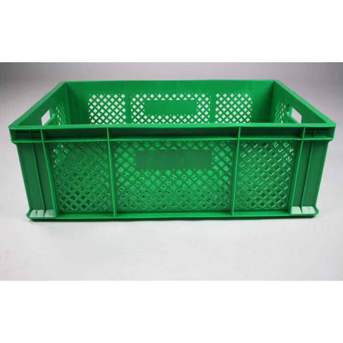 Caja de Plástico 10 kg para Transporte de Frutas