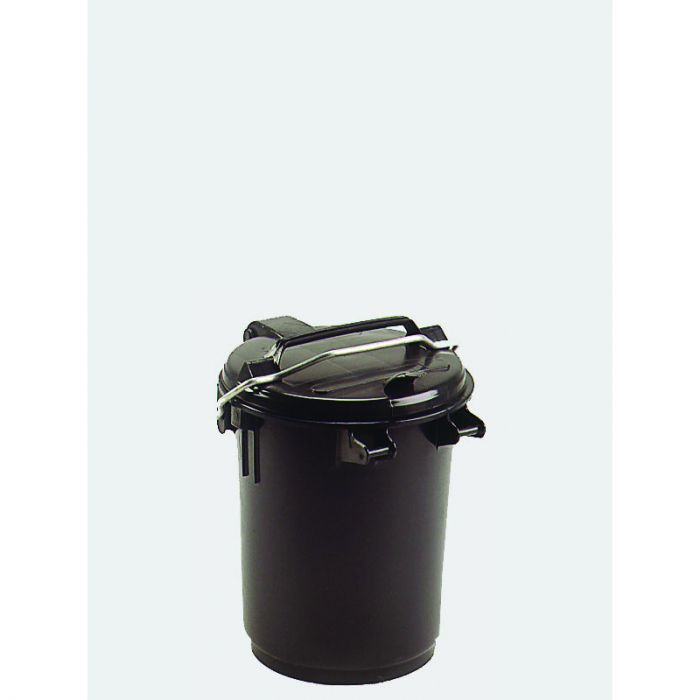 Contenedor cilíndrico 35 L, negro