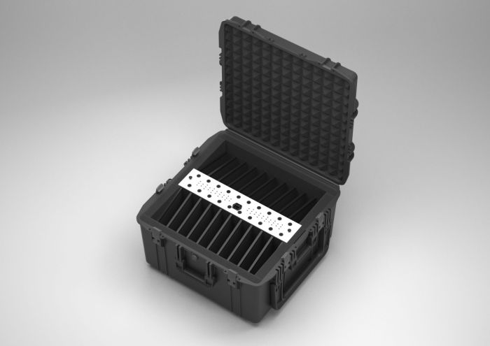 Estuche de transporte Charge & Sync 594x473x270 mm, para 10 tabletas 