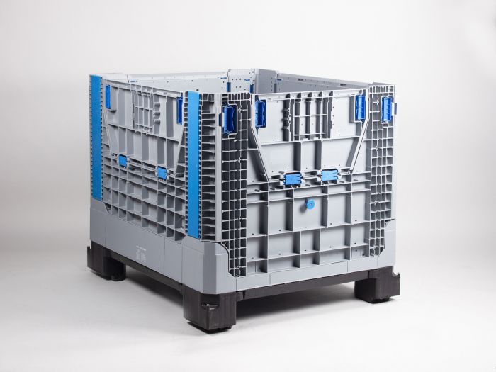 Caja paleta plegable KLAPA, 1200x1000x975 mm, 850L