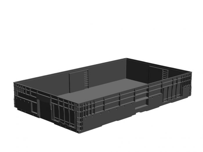 Caja DC-MLT 1000x600x174 mm gris
