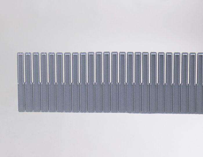 Tiras de separación interiores 190x1100 mm rompible unión 20 mm gris
