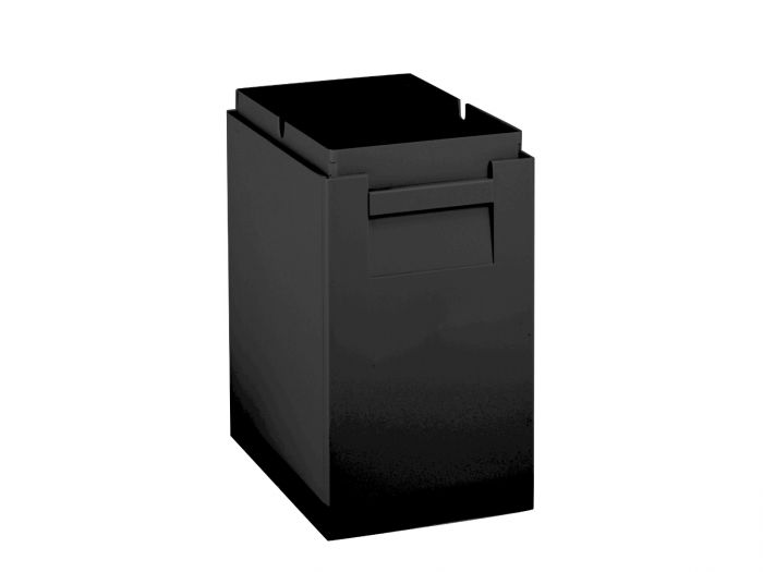 Módulo 20 l., 300x200x350 mm, conmutável, negro