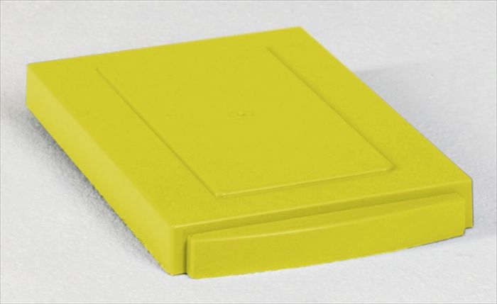 Tapa con fijación al módulo 300x200 mm amarillo