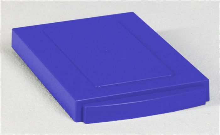 Tapa con fijación al módulo 300x200 mm azul