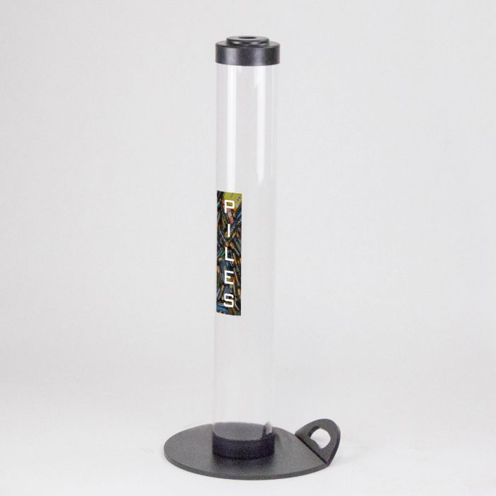 Contenedor p pilas  9 L ø120x800 mm transparente