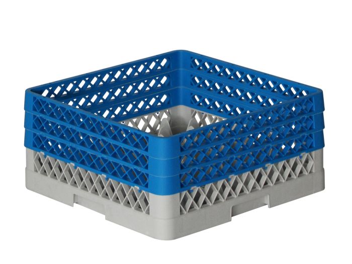 Cesta perforada 500x500x220 mm p vasos c 25 compartimentos