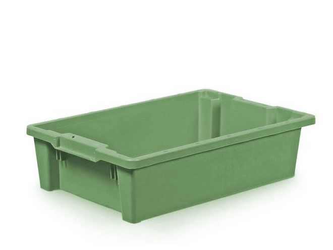 Stack-/nestable bin 600x400x150 mm green