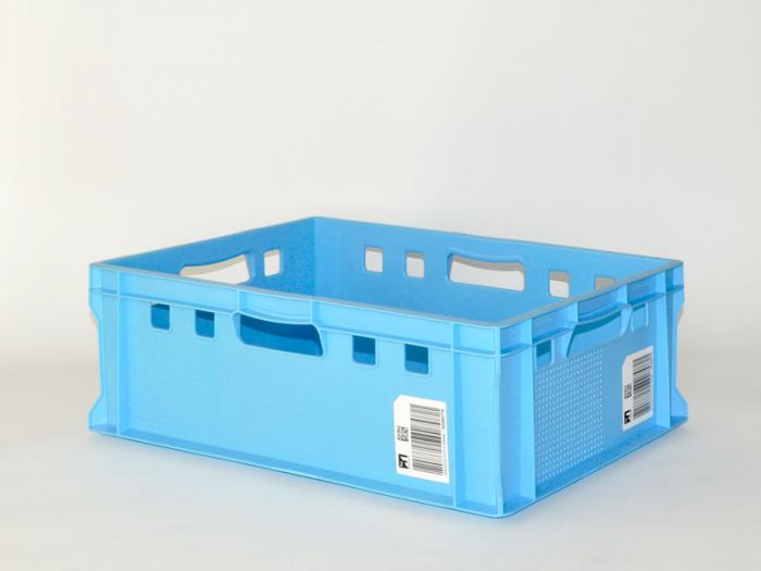 E1 fish crate 600x400x150, blue