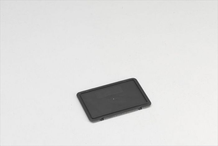 Tapa de gancho 300x200 mm, E-line, gris oscuro