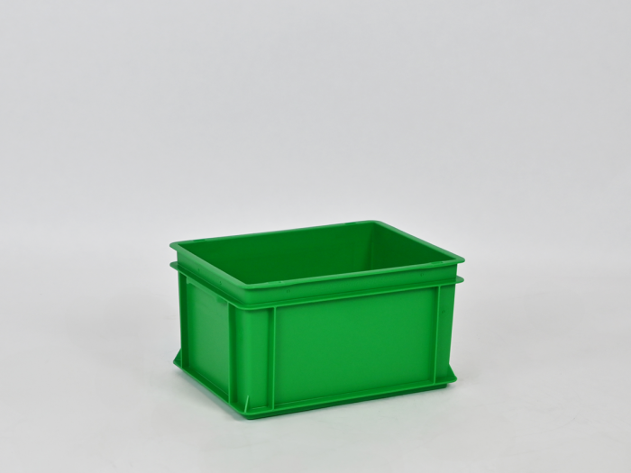 Caixa E-line Normbox apilable 20L, 400x300x220 mm, gris Virgin PP
