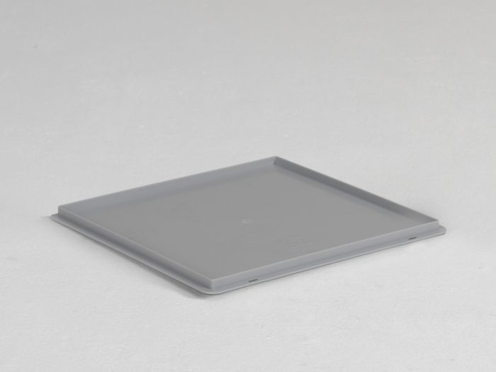 Tapa con bisagras 400x400 mm gris