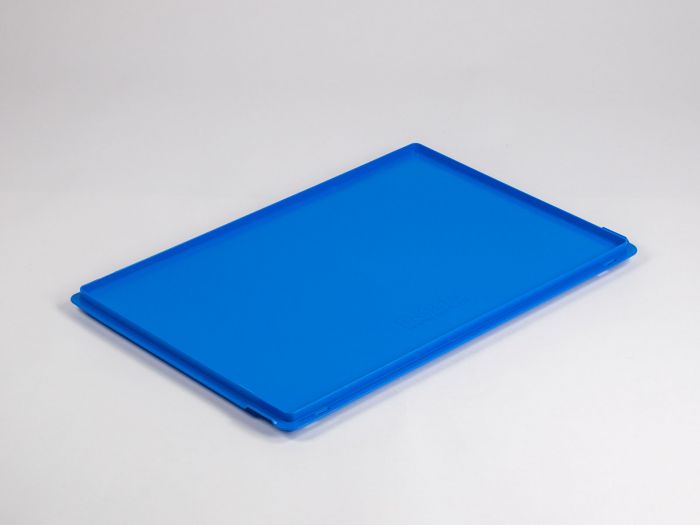 Tapa con bisagras 600x400 mm, azul
