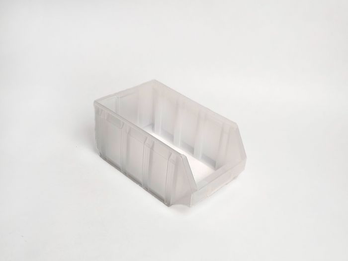 Caja con abertura frontal 12,0 L 345/300x205x164 mm transparent
