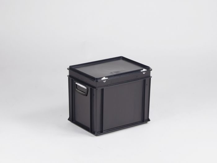 Maleta E-line 30 L 400x300x340 mm, ESD negro