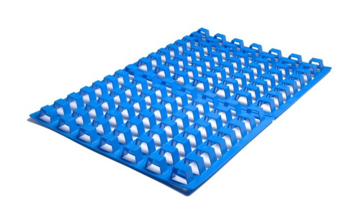 Espaciador para congelador 1200x1000x50 mm, HDPE, azul