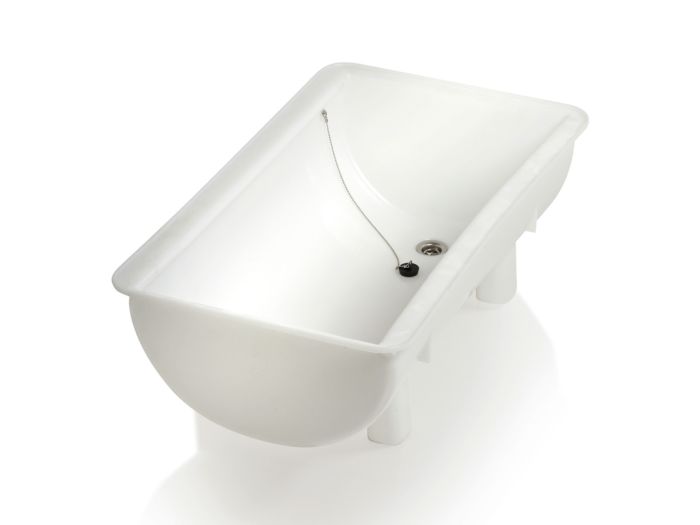 Lavadero 100 L, 980x550x310 mm, c dreno, blanco