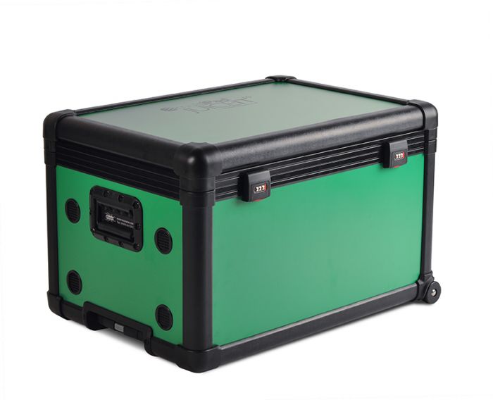 Estuche de transporte de carga con divisores para 16 tabletas