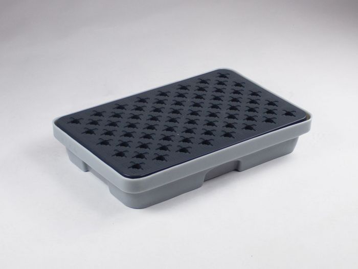 Pavimento de retencion 20 L 635x410x115 mm con rejilla