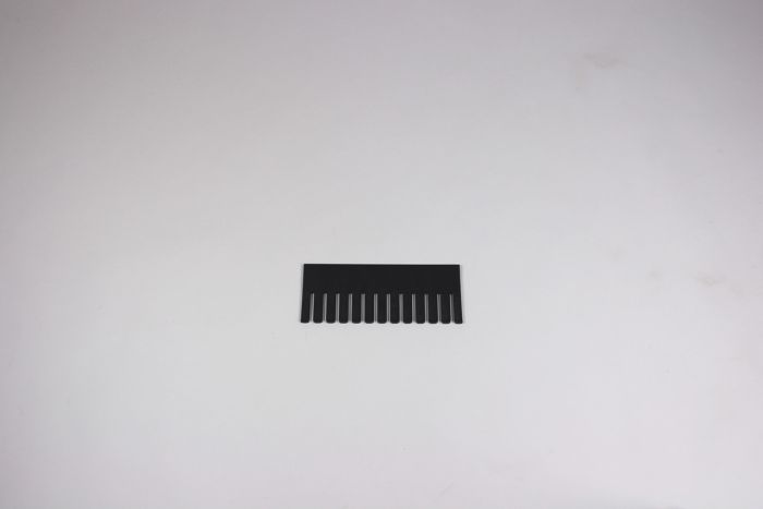 Banda Separadora ranura 20 mm 255x100x5 mm negro