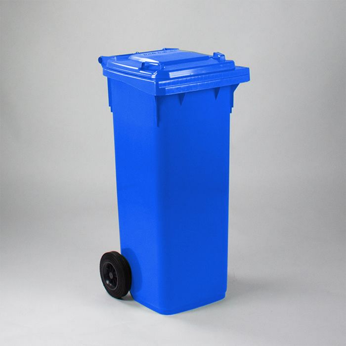 Contenedor 140 L, 2 ruedas, azul
