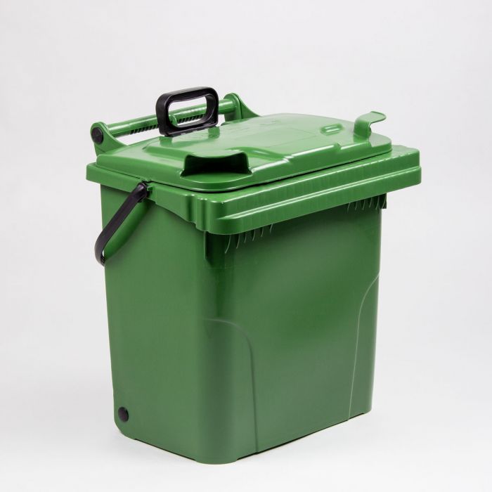 Cubo en plástico, 480x430x535 mm capacidad: 42L, verde