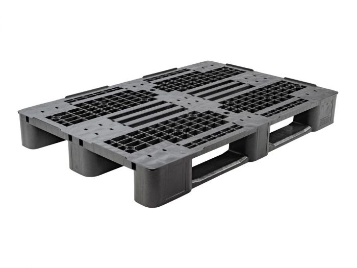 Mepal E-line palet, 1200x800x145 mm, negro piso abierto