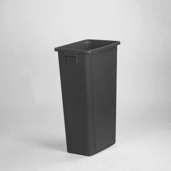 Contenedor 460x320x762 mm 80 L sin tapa negro