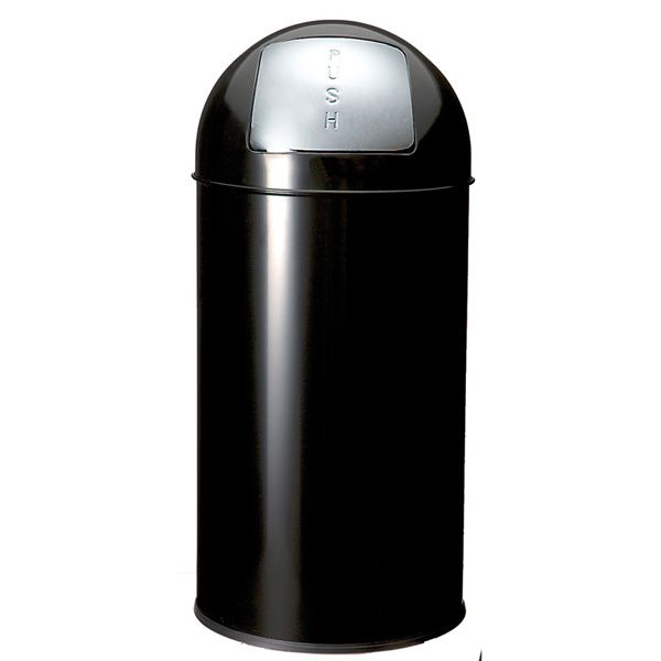 Papelera PUSH Ø410x760 mm 40 Lnegro
