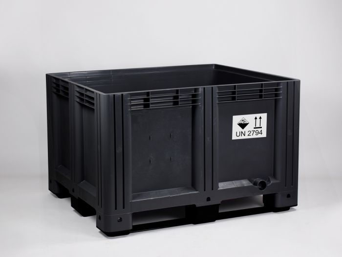 Caja-palet 610 L, 1200x1000x760 mm UN-2794