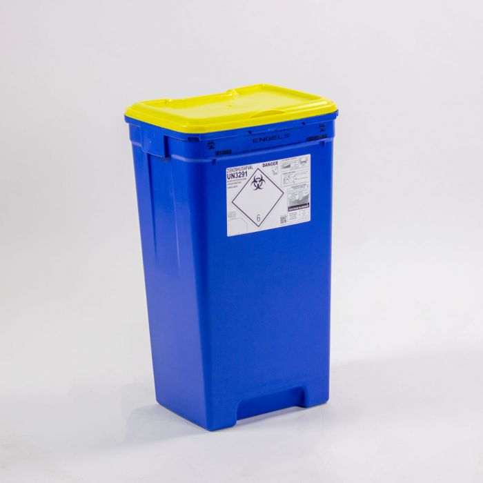 Contenedor hospitalario 60 l., 400x330x680 mm