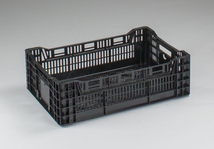 Caja apilable 600x400x180/160 mm perforada