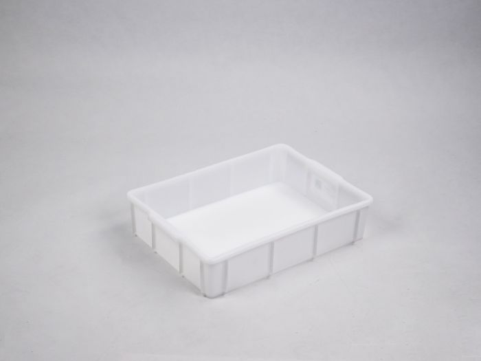 Papelera apilable para inodoro, 430x320x95 mm, 10 L, blanca