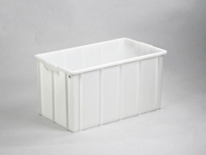 Caja aplicaciones higiénicas, 100L, 740x440x400mm, blanco