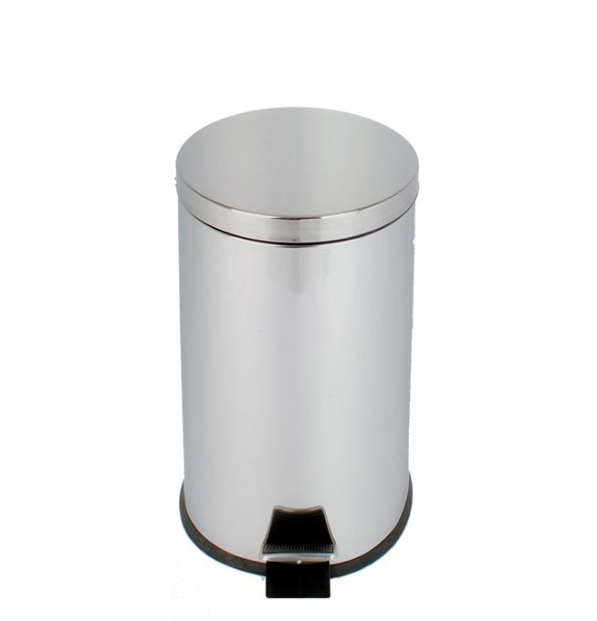 Cubo inox com pedal 20 L ø292x445 mm