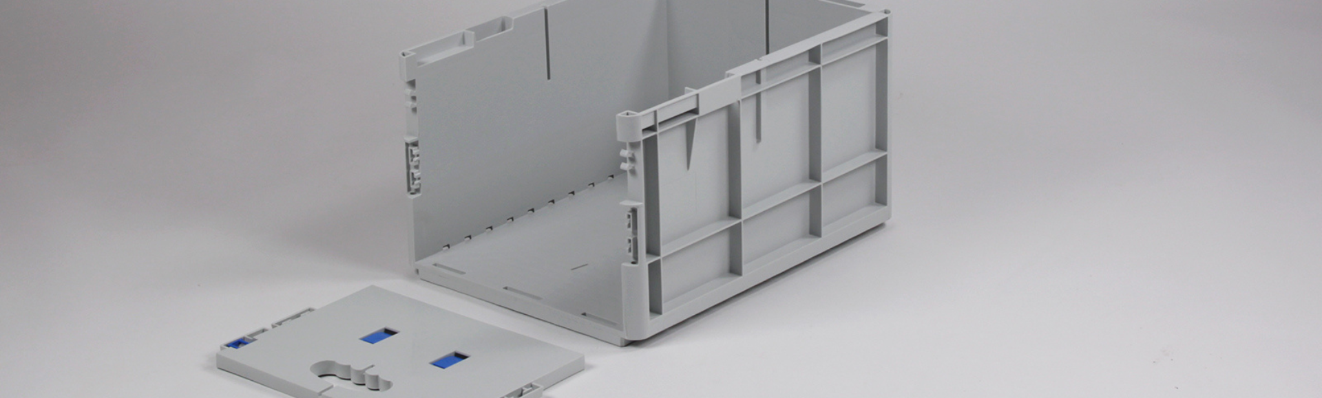 Caja de plástico a medida para almacén automatizado