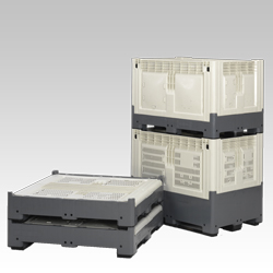 cajas-palet con paredes plegables