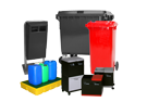 contenedores de residuos y de basura y de retención